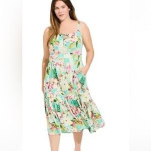NWT super soft size 18/20 torrid sundress. Stretchy and comfy with pockets!